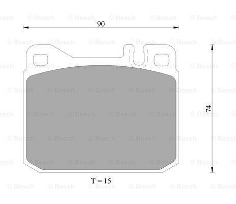 BOSCH 0 986 AB4 988 Brake...