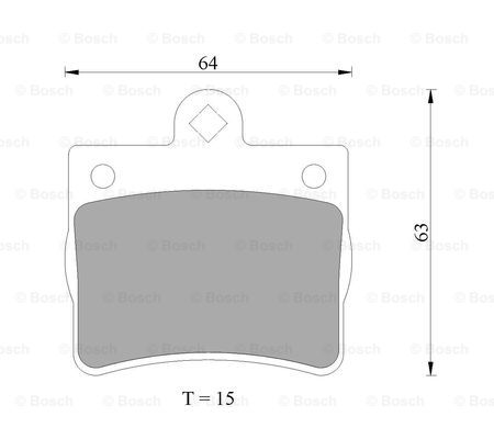 BOSCH 0 986 AB4 991 Brake...