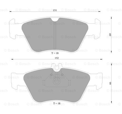 BOSCH 0 986 AB4 993 Brake...