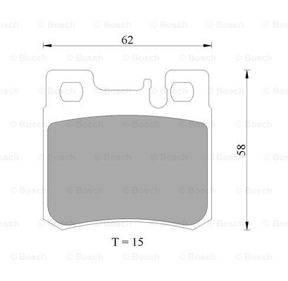 BOSCH 0 986 AB4 994 Brake...