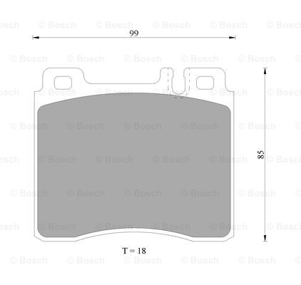 BOSCH 0 986 AB4 997 Brake...