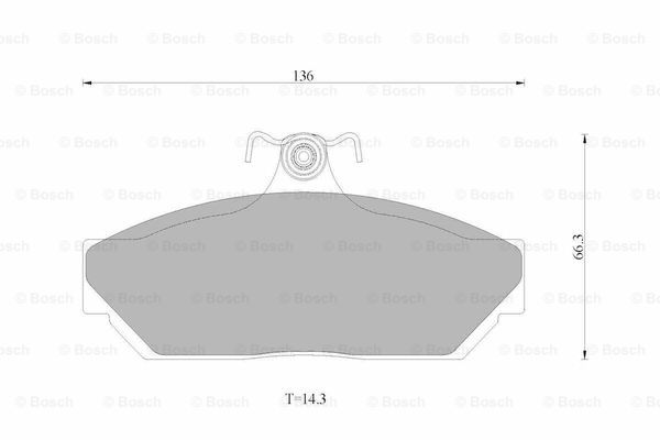 BOSCH 0 986 AB9 010 Brake...