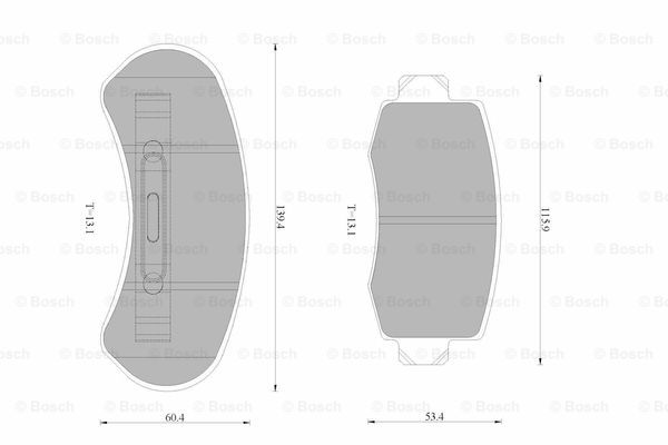 BOSCH 0 986 AB9 014 Brake...