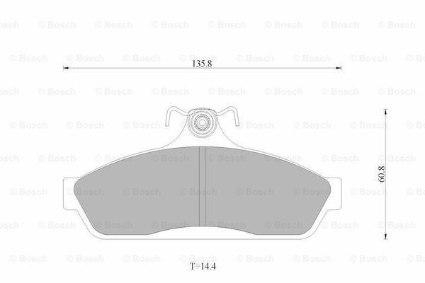 BOSCH 0 986 AB9 015 Brake...