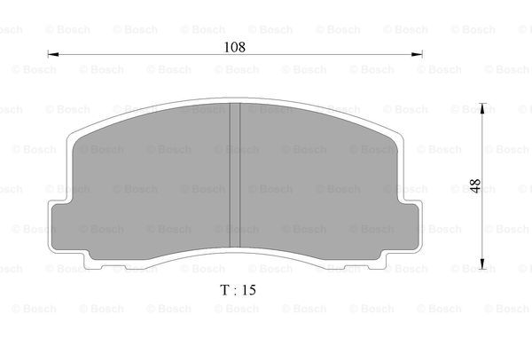 BOSCH 0 986 AB9 017 Brake...