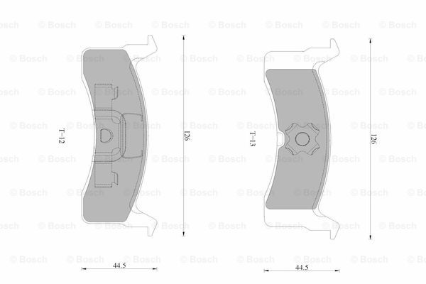 BOSCH 0 986 AB9 018 Brake...