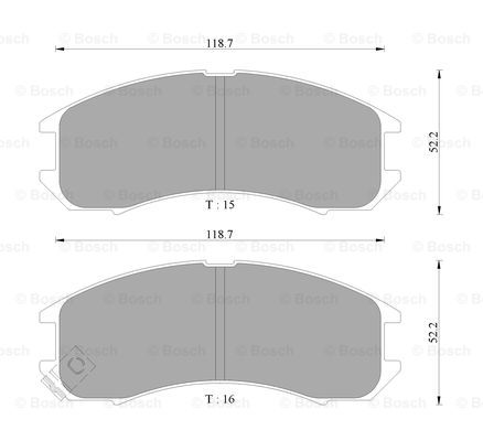 BOSCH 0 986 AB9 024 Brake...