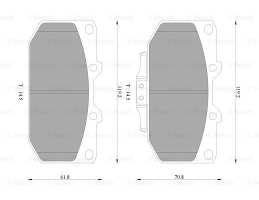 BOSCH 0 986 AB9 039 Brake...