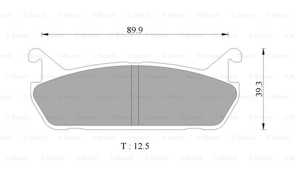 BOSCH 0 986 AB9 041 Brake...