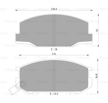 BOSCH 0 986 AB9 049 Brake...