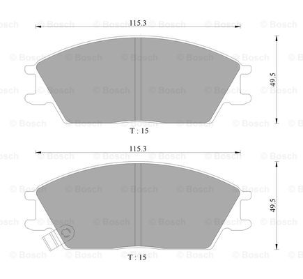 BOSCH 0 986 AB9 059 Brake...