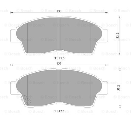 BOSCH 0 986 AB9 063 Brake...