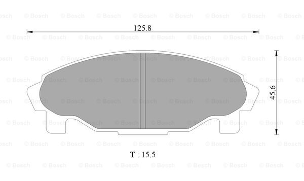 BOSCH 0 986 AB9 064 Brake...