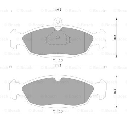 BOSCH 0 986 AB9 066 Brake...