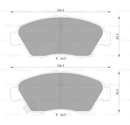 BOSCH 0 986 AB9 069 Brake...