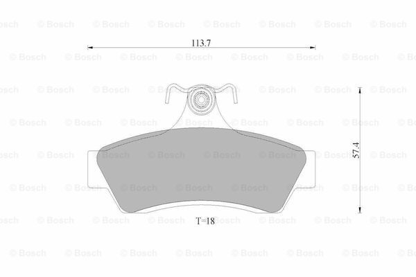 BOSCH 0 986 AB9 074 Brake...