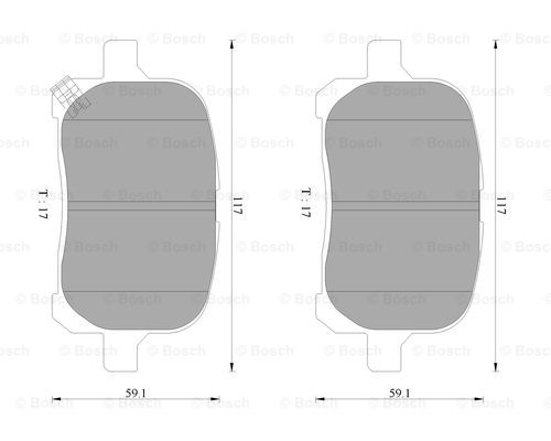 BOSCH 0 986 AB9 075 Brake...