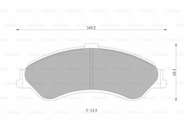 BOSCH 0 986 AB9 082 Brake...