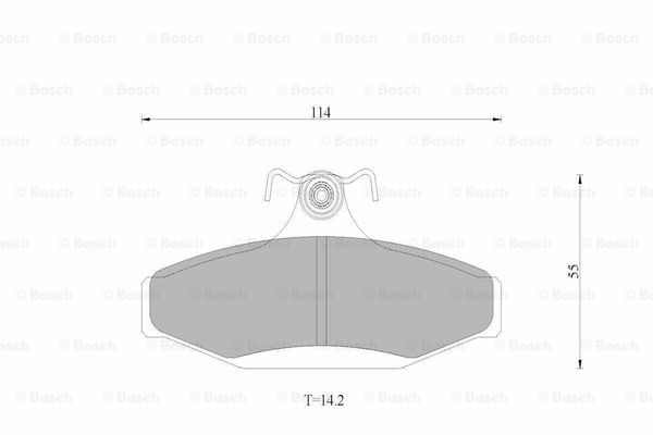 BOSCH 0 986 AB9 083 Brake...