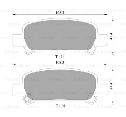 BOSCH 0 986 AB9 085 Brake...