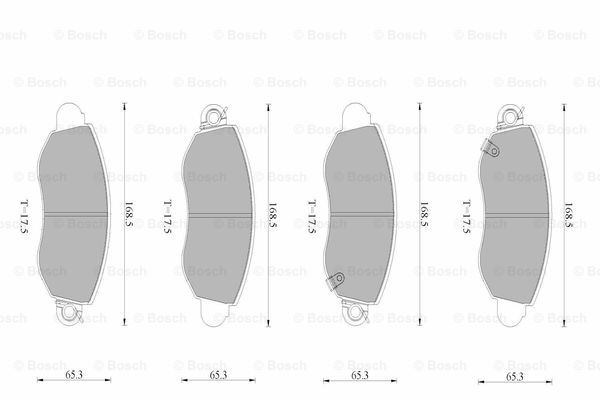 BOSCH 0 986 AB9 090 Brake...