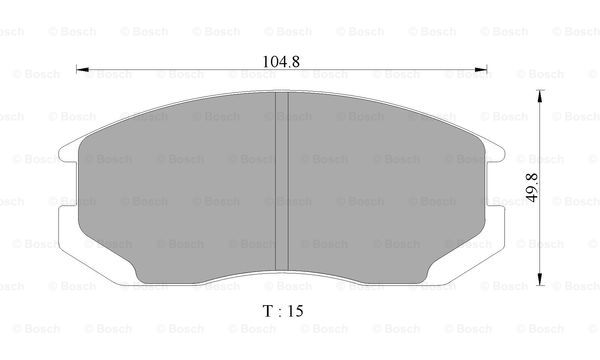 BOSCH 0 986 AB9 101 Brake...