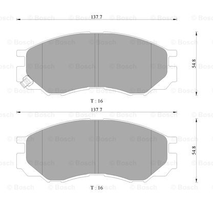 BOSCH 0 986 AB9 112 Brake...