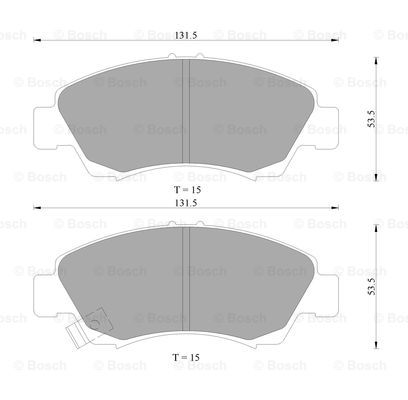 BOSCH 0 986 AB9 113 Brake...