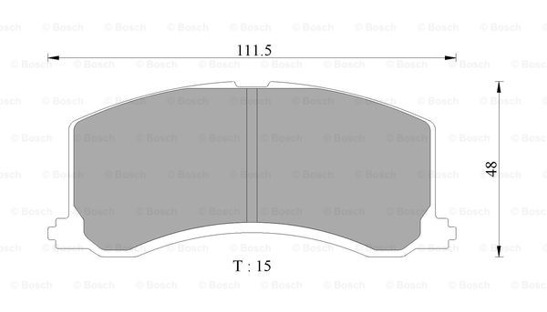 BOSCH 0 986 AB9 140 Brake...