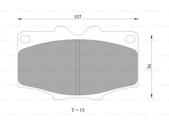 BOSCH 0 986 AB9 175 Brake...