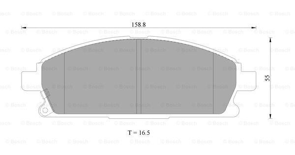 BOSCH 0 986 AB9 179 Brake...