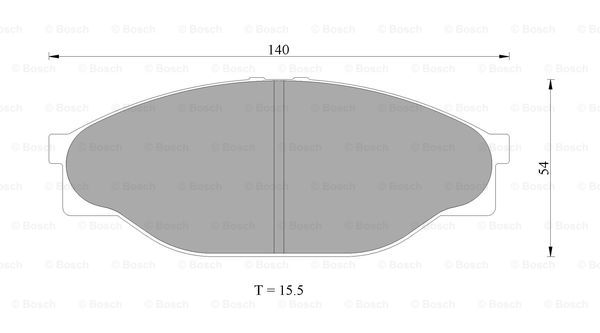 BOSCH 0 986 AB9 181 Brake...