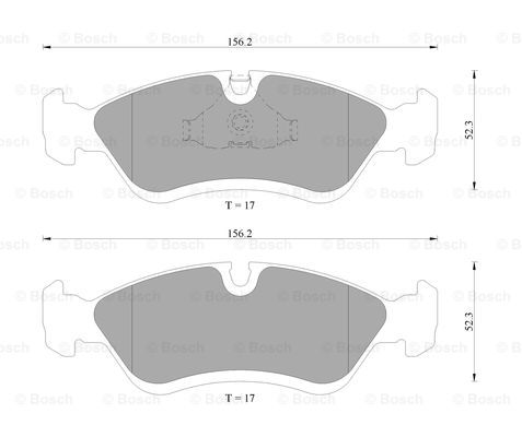 BOSCH 0 986 AB9 202 Brake...