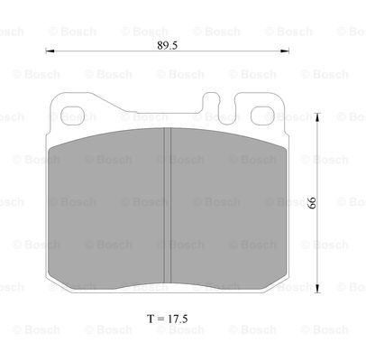 BOSCH 0 986 AB9 203 Brake...