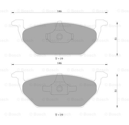 BOSCH 0 986 AB9 204 Brake...