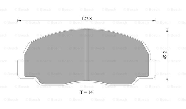 BOSCH 0 986 AB9 206 Brake...