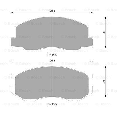 BOSCH 0 986 AB9 207 Brake...