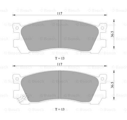 BOSCH 0 986 AB9 211 Brake...