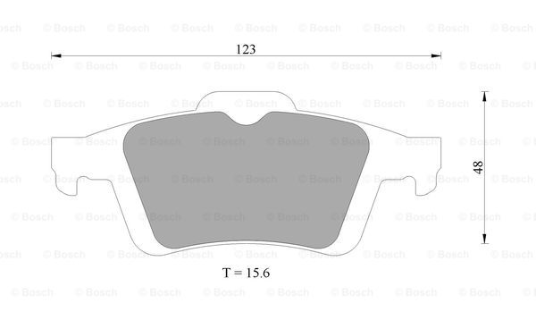 BOSCH 0 986 AB9 212 Brake...