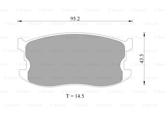 BOSCH 0 986 AB9 216 Brake...