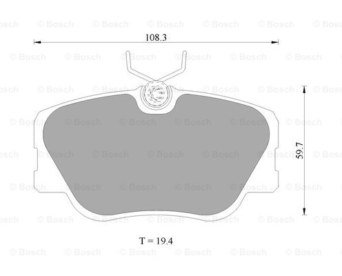 BOSCH 0 986 AB9 220 Brake...