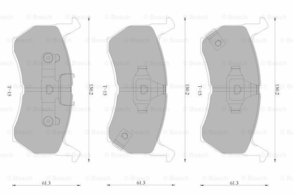 BOSCH 0 986 AB9 224 Brake...