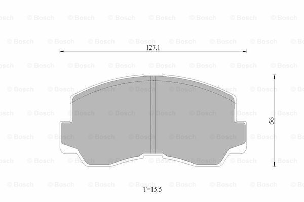 BOSCH 0 986 AB9 229 Brake...