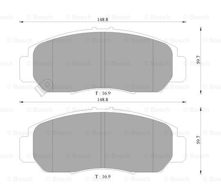 BOSCH 0 986 AB9 230 Brake...