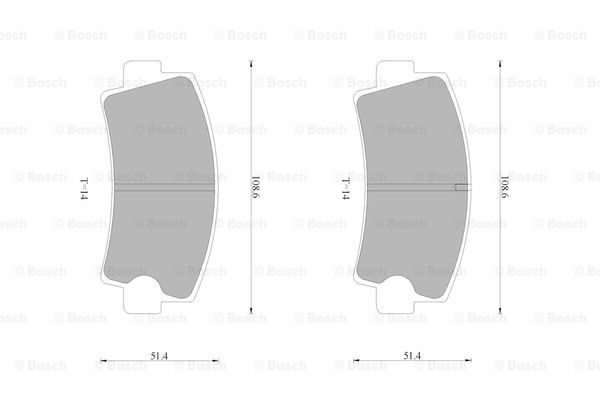 BOSCH 0 986 AB9 236 Brake...