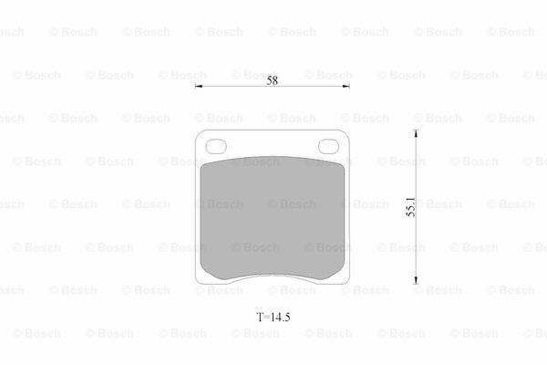 BOSCH 0 986 AB9 237 Brake...