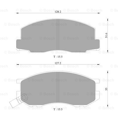 BOSCH 0 986 AB9 262 Brake...