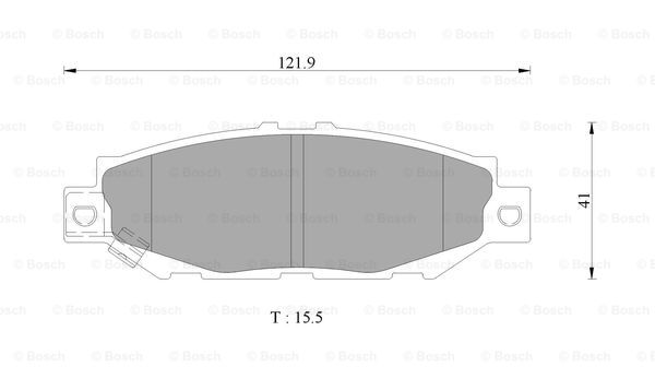 BOSCH 0 986 AB9 277 Brake...