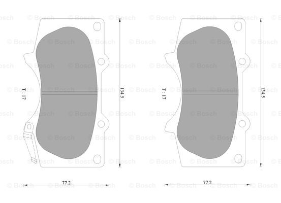 BOSCH 0 986 AB9 280 Brake...