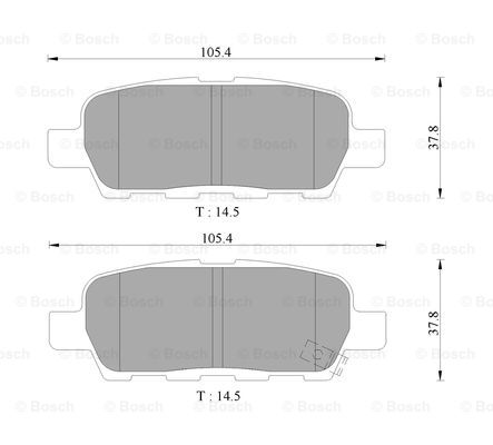 BOSCH 0 986 AB9 283 Brake...